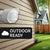 Zooz 800 Series Z-Wave Long Range Outdoor Motion Sensor ZSE70 800LR | Motion, Temp, Lux