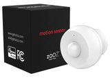 Zooz 800 Series Z-Wave Long Range Motion Sensor ZSE18 800LR with Magnetic Base (Battery or USB Power)