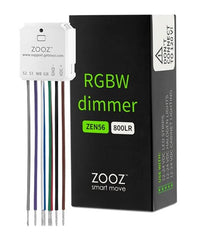 Zooz Z-Wave Long Range RGBW Dimmer ZEN56 800LR for 12-24 V LED Strips