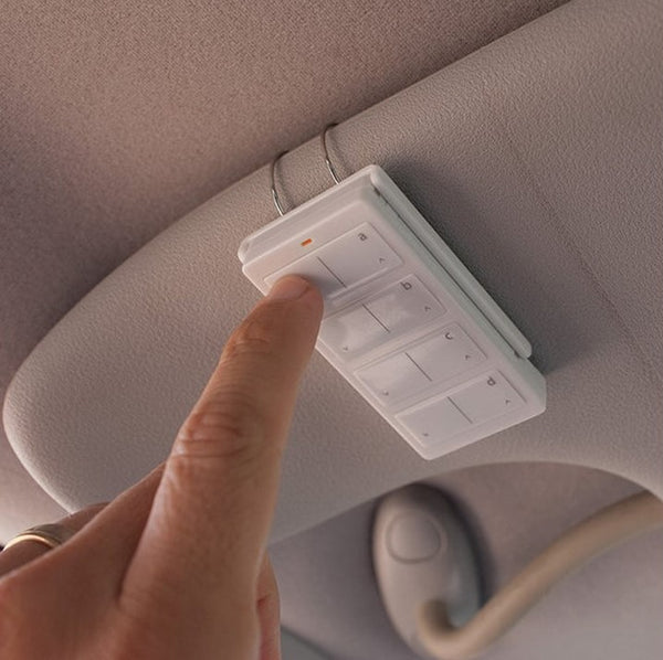 Visor Clip and Tabletop Stand for Mini Remote – Innovative Home Systems
