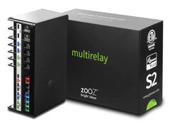 ZOOZ 700 SERIES Z-WAVE PLUS S2 MULTIRELAY ZEN16 VER. 2.0 WITH 3 DRY CONTACT RELAYS (20A, 15A, 15A)