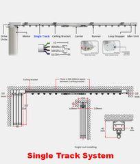 Curtain Call Automated Drapery Tracks (120 volt) CL-920C6